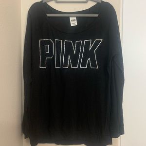 EUC PINK Long Sleeve Shirt Sz L